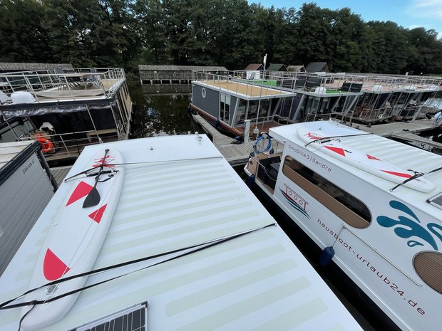 Hausboot auf der Müritz mieten