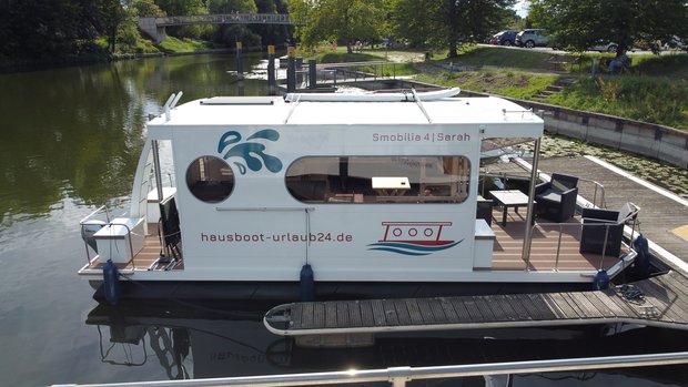 Hausboot mieten Süddeutschland Festliegend