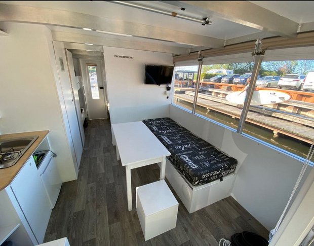 Hausboot mieten Hausboot 3D Ansicht