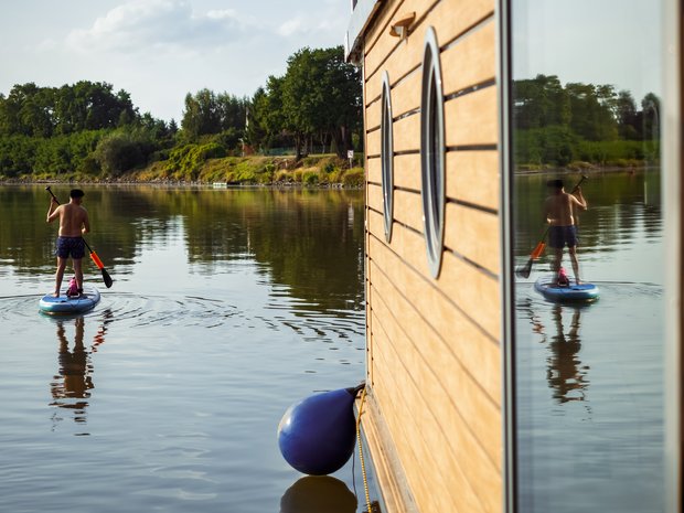 Hausboot mieten mit Hund in Bayern - Hausboot mieten Deutschland